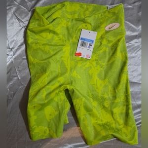 nike green tights size small